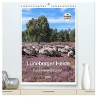 Lüneburger Heide - Faszinierend schön (hochwertiger Premium Wandkalender 2026 DIN A2 hoch), Kunstdruck in Hochglanz