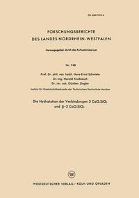Die Hydratation der Verbindungen 3 CaO.SiO2 und ß-2 CaO.SiO2