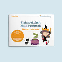 Freiarbeitsheft Halloween (Vorschule)