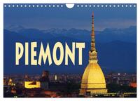 Piemont (Wandkalender 2026 DIN A4 quer), CALVENDO Monatskalender