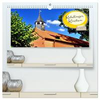 Kehdinger Kirchen (hochwertiger Premium Wandkalender 2026 DIN A2 quer), Kunstdruck in Hochglanz