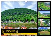 Heidelberg - Heiligenberg und Philosophenweg (Wandkalender 2025 DIN A3 quer), CALVENDO Monatskalender