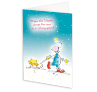 Oups Klappkarte Weihnachten/Silvester