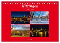 Kitzingen am Main (Tischkalender 2026 DIN A5 quer), CALVENDO Monatskalender
