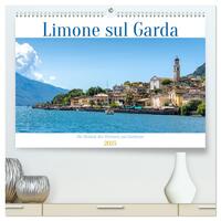 Limone sul Garda - Die Heimat der Zitrone am Gardasee (hochwertiger Premium Wandkalender 2025 DIN A2 quer), Kunstdruck in Hochglanz