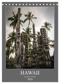Hawaii - Inseltraum im Pazifik (Tischkalender 2026 DIN A5 hoch), CALVENDO Monatskalender