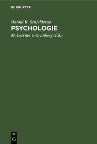 Vorderes Coverbild Psychologie