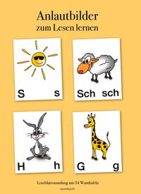 Anlautbilder zum Lesenlernen