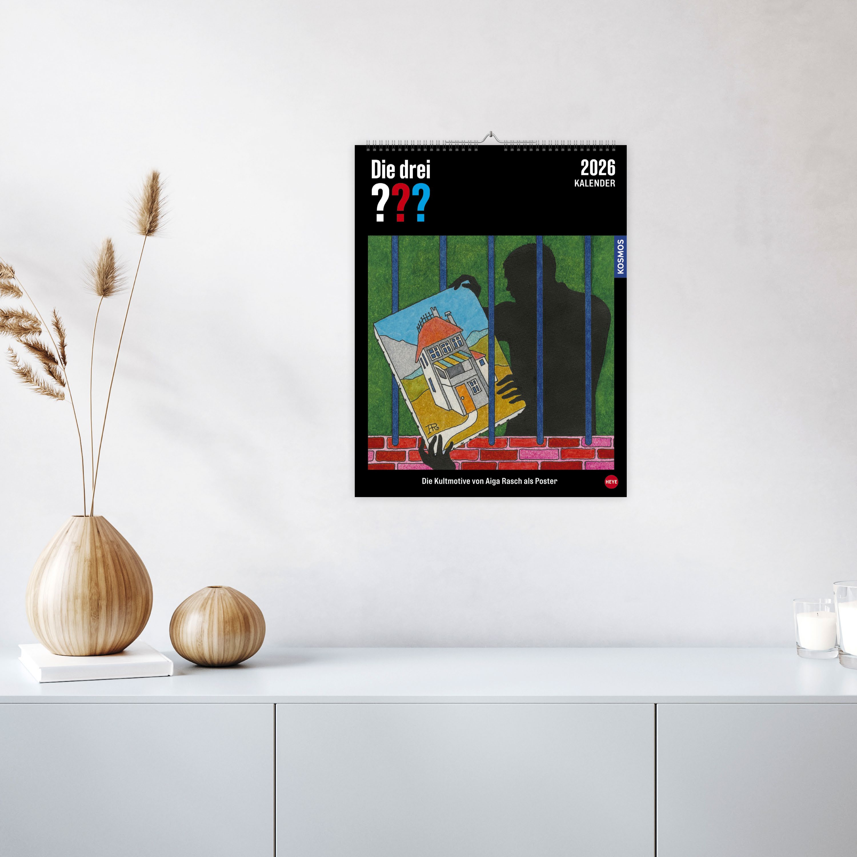Die drei ??? Posterkalender 2026