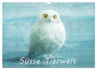 Süsse Tierwelt / CH-Version / Geburtstagskalender (Wandkalender 2025 DIN A3 quer), CALVENDO Monatskalender