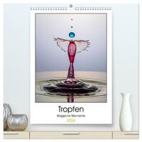 Tropfen Magische Momente (hochwertiger Premium Wandkalender 2026 DIN A2 hoch), Kunstdruck in Hochglanz