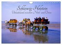 Vorderes Coverbild Schleswig-Holstein, Urlaubsland zwischen Nord- und Ostsee (Wandkalender 2025 DIN A4 quer), CALVENDO Monatskalender