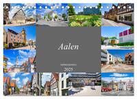 Aalen Impressionen (Tischkalender 2025 DIN A5 quer), CALVENDO Monatskalender