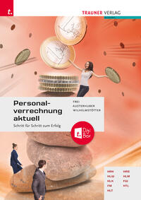 Vorderes Coverbild Personalverrechnung aktuell + TRAUNER-DigiBox