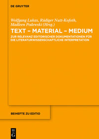 Vorderes Coverbild Text - Material - Medium