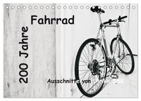 200 Jahre Fahrrad - Ausschnitte von Ulrike SSK (Tischkalender 2025 DIN A5 quer), CALVENDO Monatskalender