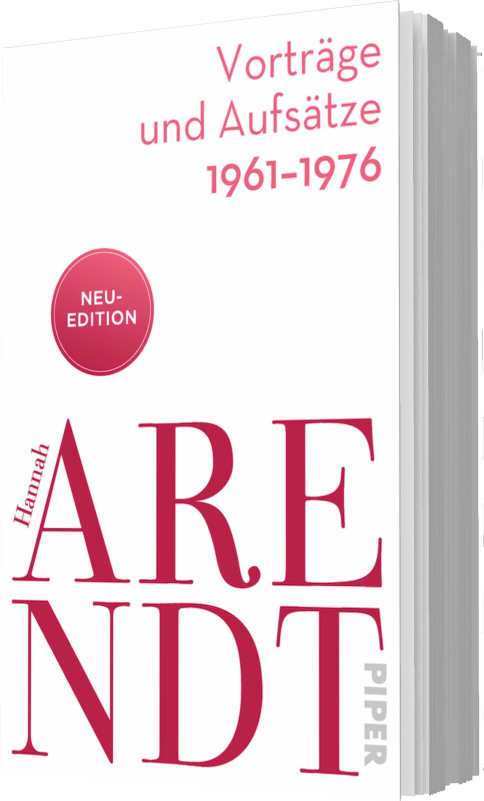 Vorträge und Aufsätze 1961–1976