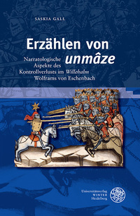 Vorderes Coverbild Erzählen von ‚unmâze‘
