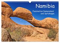 Namibia – Faszination Damaraland und Spitzkoppe (Wandkalender 2026 DIN A3 quer), CALVENDO Monatskalender