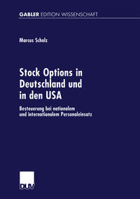 Vorderes Coverbild Stock Options in Deutschland und in den USA