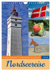 Nordseereise – Jütland in Dänemark – Von Blavand bis Henne Strand (Wandkalender 2026 DIN A4 hoch), CALVENDO Monatskalender