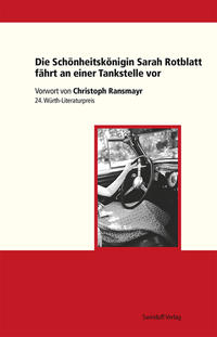 Die Schönheitskönigin Sarah Rotblatt fährt an einer Tankstelle vor