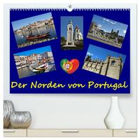 Vorderes Coverbild Der Norden von Portugal (hochwertiger Premium Wandkalender 2025 DIN A2 quer), Kunstdruck in Hochglanz