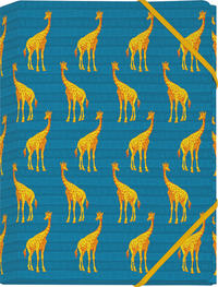 Die Tiere Afrikas Mini-Sammelmappe Motiv Giraffe