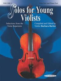 Solos for Young Violists - Viola Part and Piano Accompaniment, Volume 3