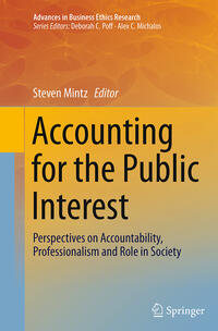 Vorderes Coverbild Accounting for the Public Interest