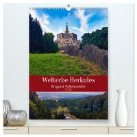 Welterbe Herkules (hochwertiger Premium Wandkalender 2026 DIN A2 hoch), Kunstdruck in Hochglanz