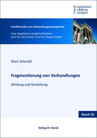 Fragmentierung von Verhandlungen