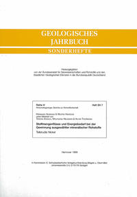 Stoffmengenflüsse und Energiebedarf bei der Gewinnung ausgewählter mineralischer Rohstoffe. Teilstudie Nickel