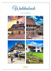 Waldenbuch und Umgebung (Wandkalender 2025 DIN A3 hoch), CALVENDO Monatskalender