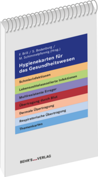 Vorderes Coverbild Hygienekarten für das Gesundheitswesen