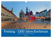 Freising - 1300 Jahre Korbinian (Wandkalender 2026 DIN A3 quer), CALVENDO Monatskalender