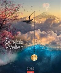 Vorderes Coverbild Surreale Welten Kalender 2025
