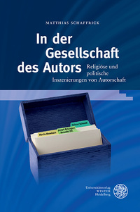 In der Gesellschaft des Autors