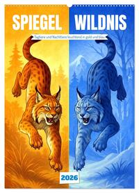 Spiegelwildnis (Wandkalender 2026 DIN A2 hoch), CALVENDO Monatskalender
