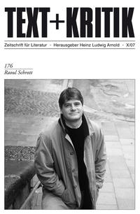 Vorderes Coverbild Raoul Schrott