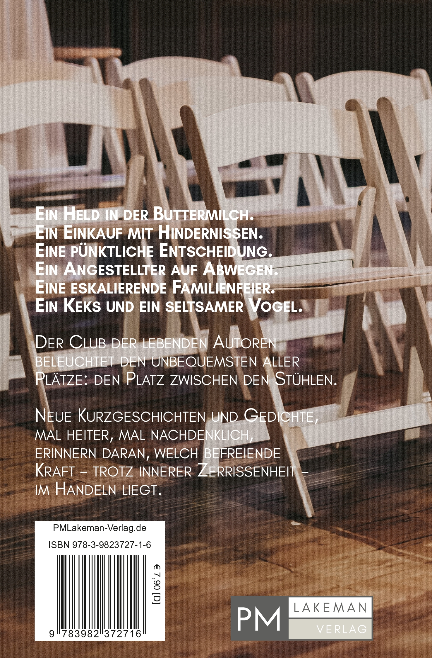 Rückseitencover Zwischen den Stühlen