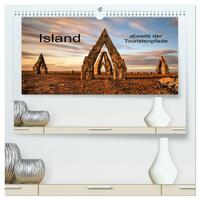 Island abseits der Touristenpfade (hochwertiger Premium Wandkalender 2025 DIN A2 quer), Kunstdruck in Hochglanz