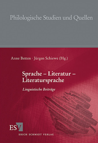 Sprache - Literatur - Literatursprache