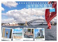 Sydney - Pulsierendes Herz Australiens (Tischkalender 2025 DIN A5 quer), CALVENDO Monatskalender