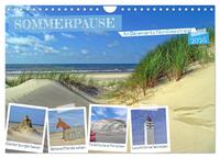 Sommerpause - An Dänemarks Nordseestrand (Wandkalender 2025 DIN A4 quer), CALVENDO Monatskalender