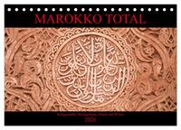 Marokko total (Tischkalender 2026 DIN A5 quer), CALVENDO Monatskalender