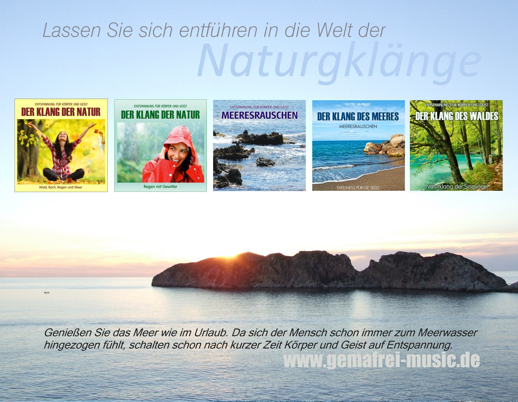 Der Klang des Meeres - Meeresrauschen (ohne Musik)