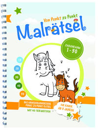 Von Punkt zu Punkt Malrätsel – 1 bis 50