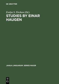 Vorderes Coverbild Studies by Einar Haugen