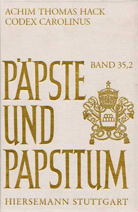 Vorderes Coverbild Codex Carolinus